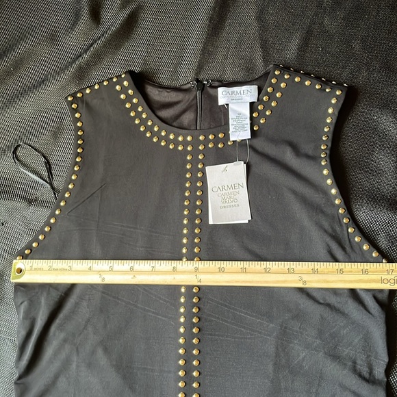 Carmen Marc Valvo Black dress - Picture 10 of 12